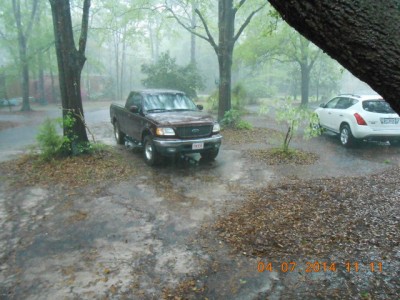 2" rain