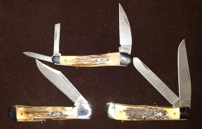 2008 Trapper<br />2008 Seahorse Whittler<br />2012 Copperlock<br />Devin Thomas raindrop damascus