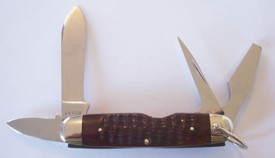 case xx 1970 red bone scout knife 6445R back.jpg