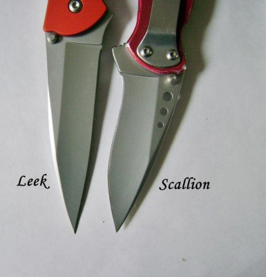 Kershaw Leek & Scallion - Side Blade Comparison.JPG
