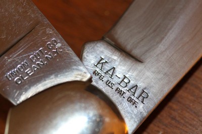 folding hunter stag tang.JPG