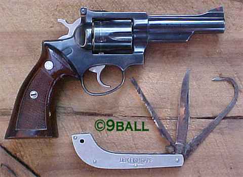 Western States Dox Fish Gaff
<br />&amp;
<br />Ruger Security-Six .357 Target Model