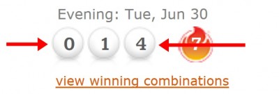 Pick Three - Evening June 30, 2015.jpg