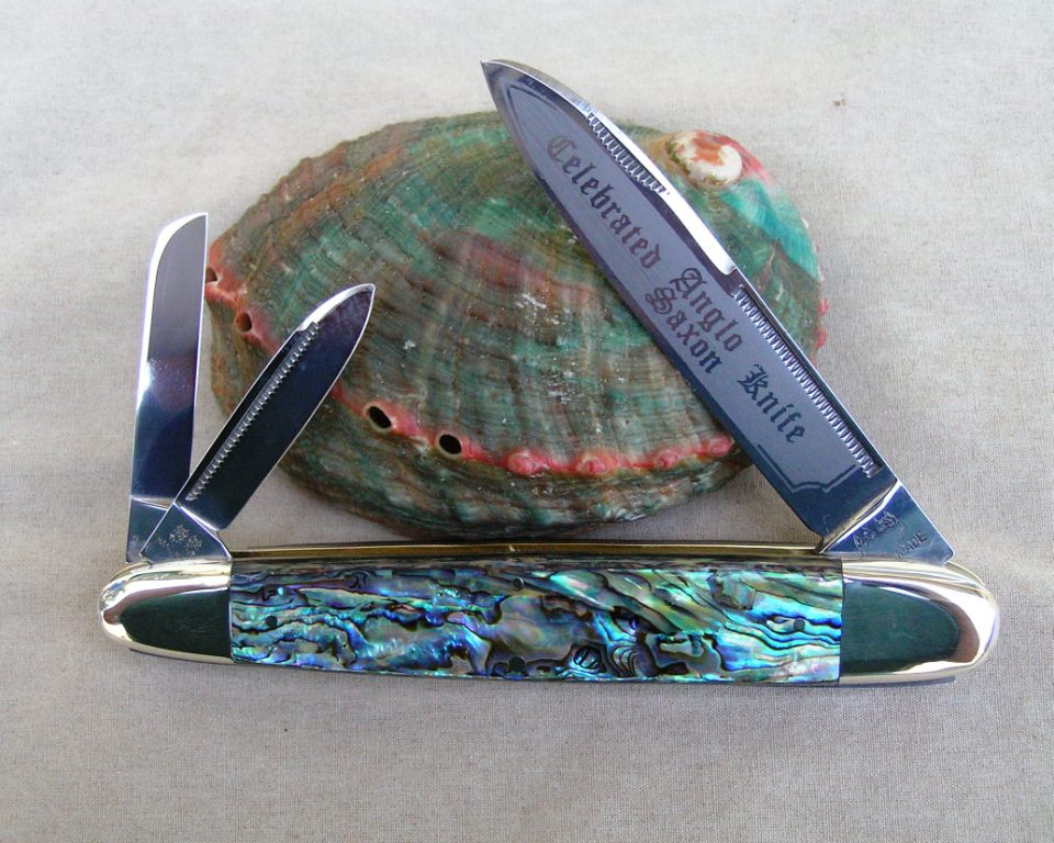 Anglo-Saxon Paua Select rehandle
