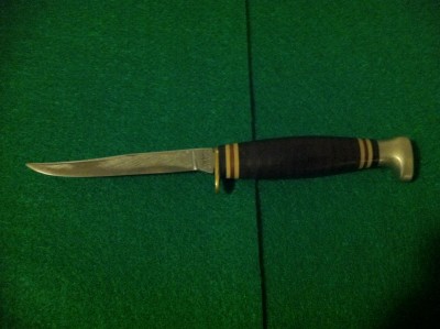 A nice old Kabar fixed blade 1224