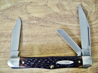 Schrade 863 New Open (Sent to Glennbad as pay for knife repair).JPG