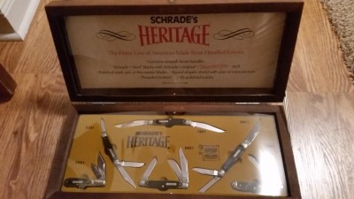 Schrade Heritage Display