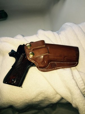 '72 Colt Gov'ment Model in a Milt Sparks