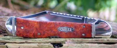 Genuine Amboyna Wood Copperlock w/ worked backspring &amp; blade . . . 2004-2005 Fourth Release