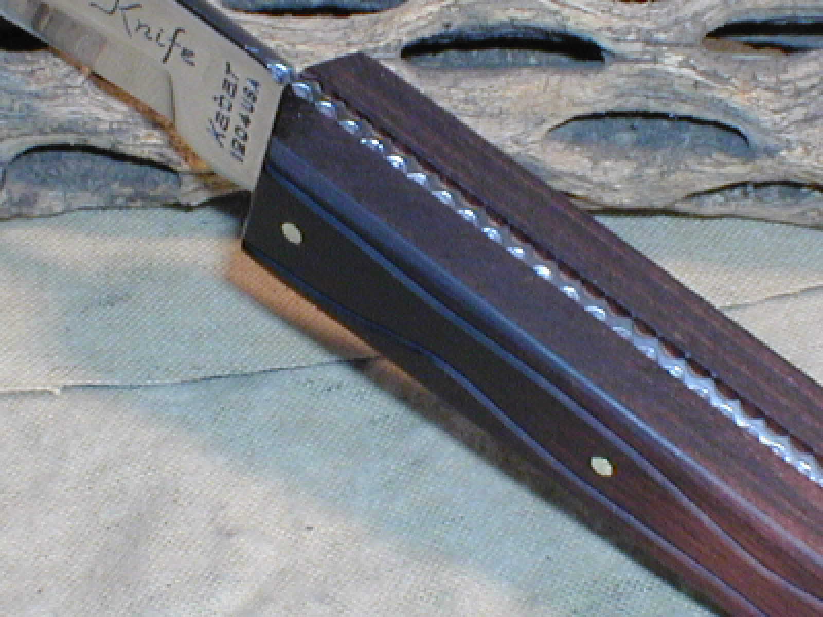 ka-bar with file work