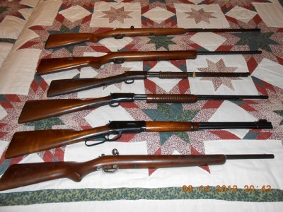 2nd from bottom   Model 94 Carbine 30-30 (mfg.1955)