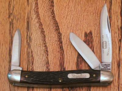 855 peach seed, 4 line tang stamp