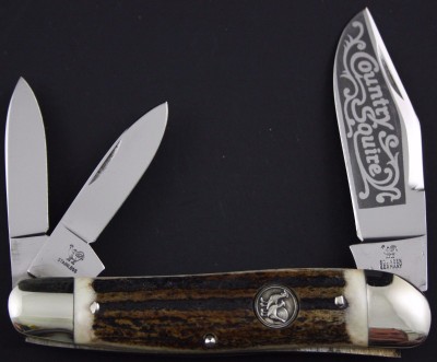 Bertram 253 DS "Country Squire" whittler, stag