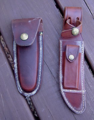 Schrade UH display- moldy sheaths.jpg