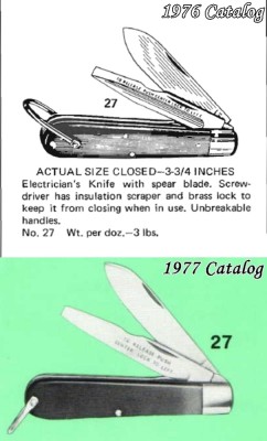 Camillus 27 -- 1976 - 1977 Catalog Comparison.jpg