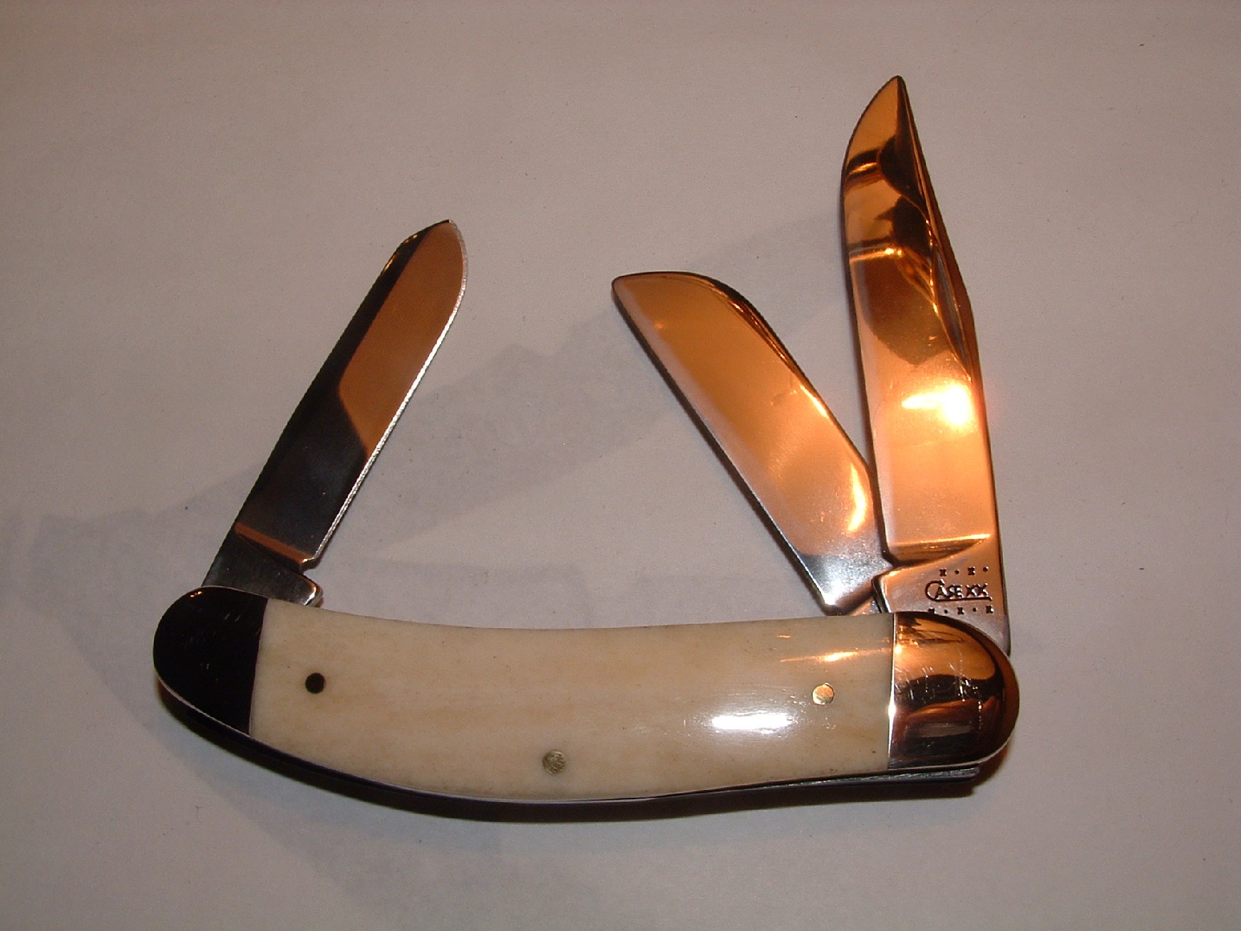Beautiful smooth natural bone!  Every pattern should have natural smooth bone!