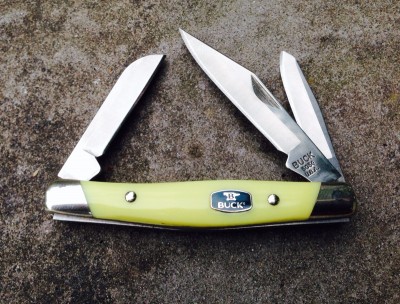 Buck 303 Cadet - Delrin Handles - 2011.JPG