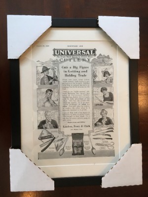 August 26, 1920 Hardware Age Advertisement