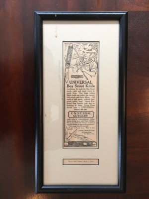 Farm and Home Boy Scout Knife Advertisement, May 1, 1916