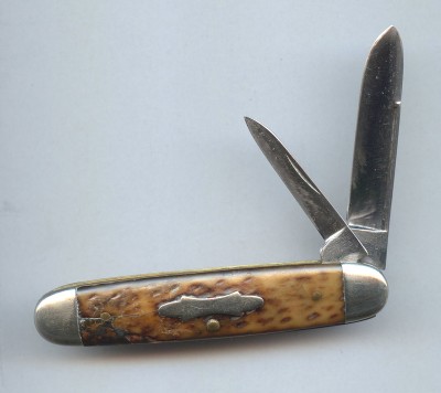 This poor guy's handles are cracked all to hell, but they're still holding together!
