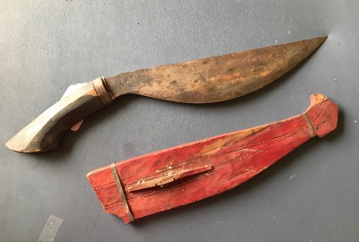 WW2 barong machete sword knife
