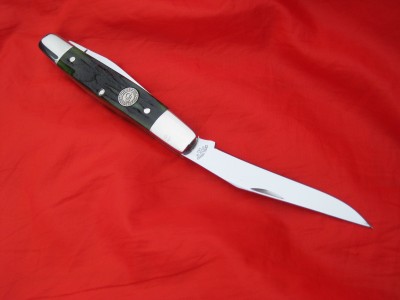 muskrat, green stag bone, 2008