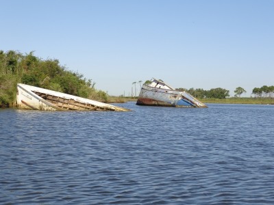 Bayou la Batre is still still cleaning up from Katrina