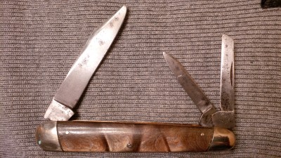 Norvell-Shapleigh Diamond Edge whittler, pile side