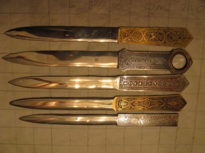 ToledoScalesLetterOpeners.JPG