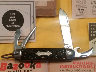Camco scout/camper with "Bazooka" shield