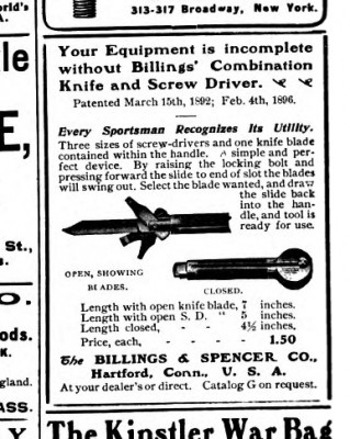 Billings & Spencer Combo Knife Ad in 1903 Forest and Stream.jpg