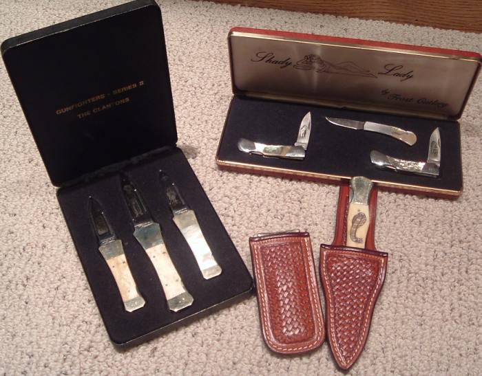 Shady Lady Folding Daggers Clanton Gang