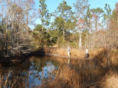 Fishing right before hunting.