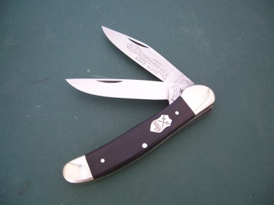 Second shield variation buck creek copperhead, ebony