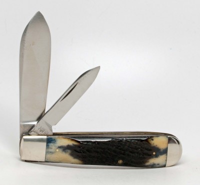 Union Cut. Co. Olean N.Y. Blue Black Bone Handles