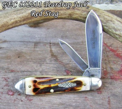 GEC 852211 UN-X-LD Teardrop Jack  Red Stag no ser (1 of 23 pcs no ser).JPG