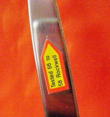 Steel Warrior Doctor Knife - Rockwell Test Dent.JPG