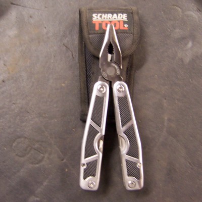 Schrade Multi tool.<br />One of the most comfortable plier handles on a multi tool.