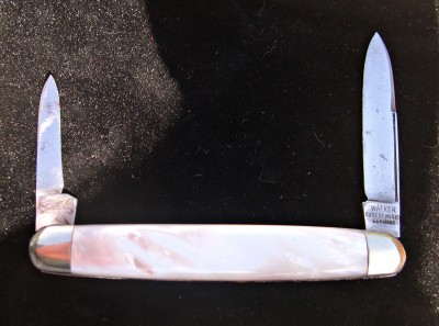 Walter Cutlery Works - for my oldest daughter. Had bad celluloid scales, sweet little pen.