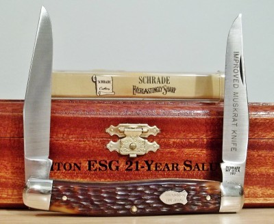 Schrade Open Stock 787 Imp. Muskrat