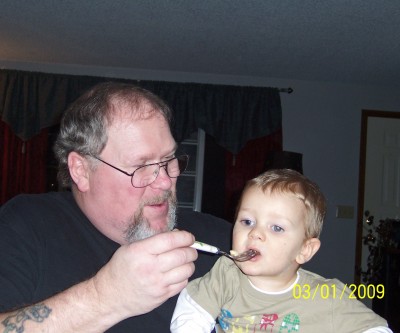 It turns out that my grandson (Solomon) loves apple pie. I think he inherited that from me.