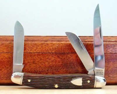This knife is unique but the stamp was common for a time.