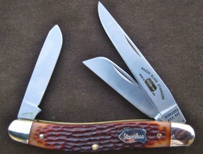 This is the newest and last stamp with Schrade+