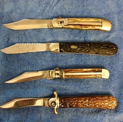 A few examples of Automatic Knives