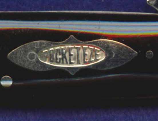 This is, I believe, the oldest PocketEze shield. It is not an oval. I've not seen this particular shield very often.