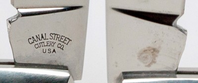 Canal Street Co-op Pinch Lockback Wildebeest Tang Close Ups