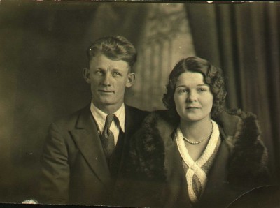 Wedding pic - Osage Co., OK - 1932