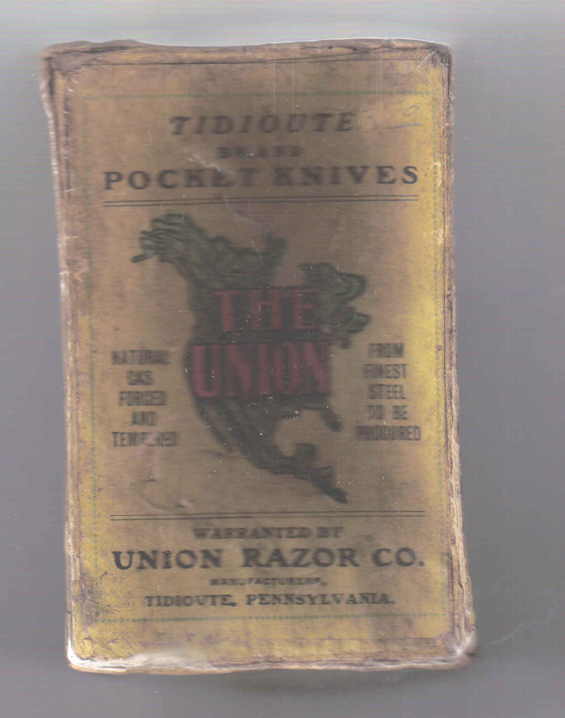 Union Razor Tidioute 
<br />1902-09