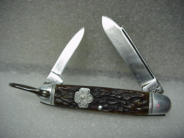 Utica featherweight, Bone, Long nail pull, Official.