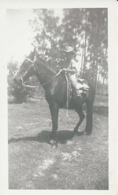 Got my hat on in 1952 according to the back of the picture.